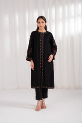 1 Piece Slub Khaddar Embroidered (BE0035)